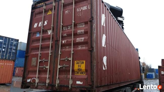 Kontener morski magazyn / chłodnia - 20DC/40DC/40HC/45HCPW