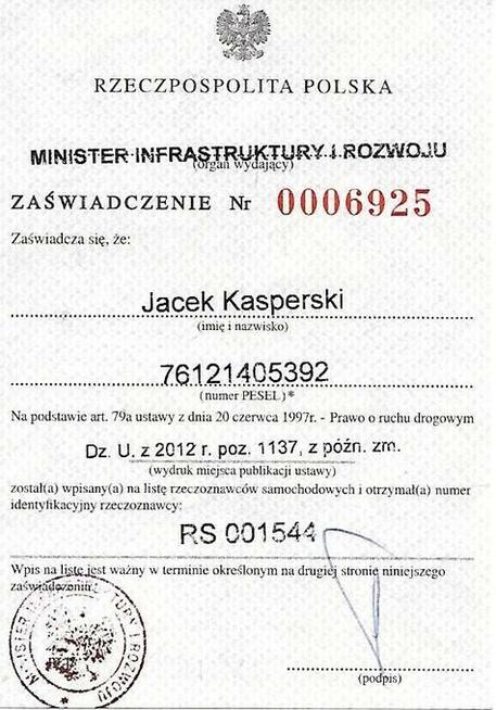 Certyfikowany Rzeczoznawca Samochodowy Wrocław, Dolnyśląsk