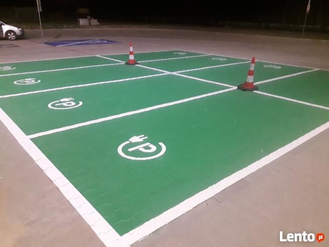 malowanie pasów ,linii oznakowanie poziome hal ,magazynów
