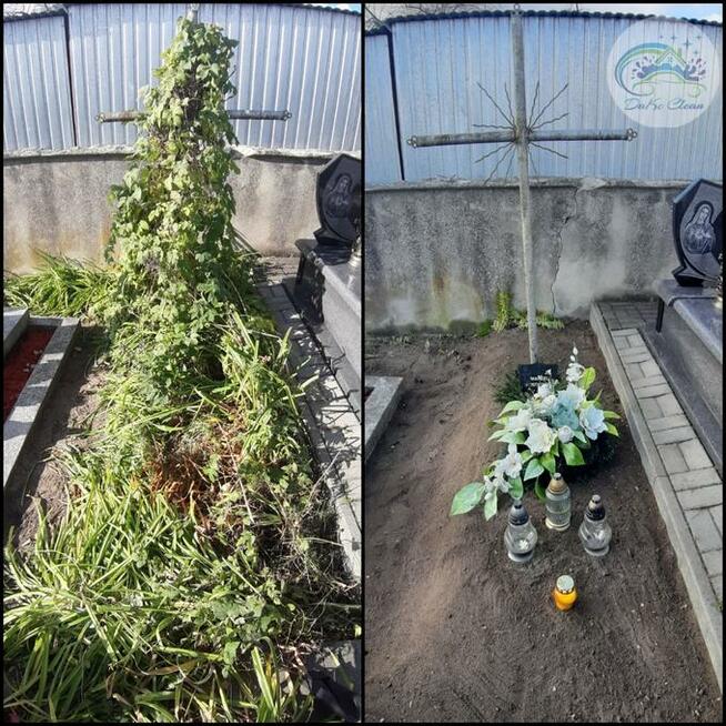 Sprzątanie grobów, całoroczna kompleksowa opieka nad grobami