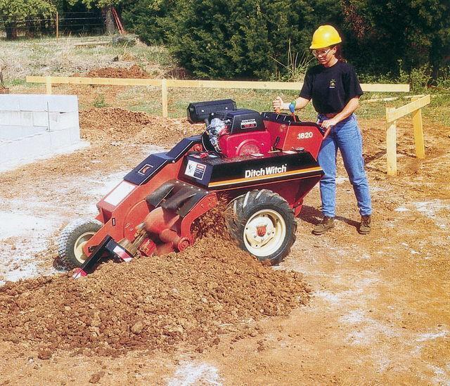 Wykop Liniowy, Koparka Łańcuchowa woda gaz prad nawodnienie
