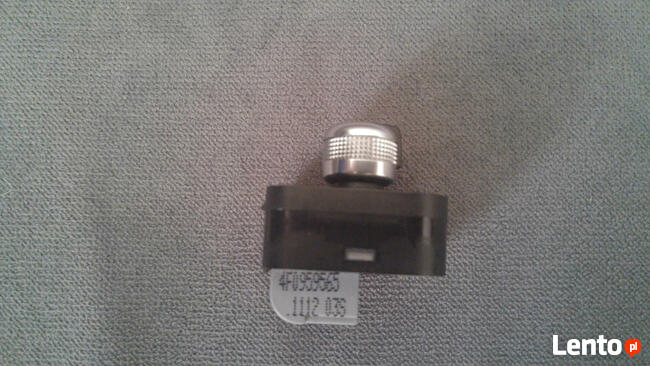 Oryginalny przełącznik lusterek polift - chrom Audi A3 8P A6