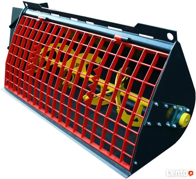 Mieszalnik łyżka do betonu seria MT-120 napęd hydrauliczny