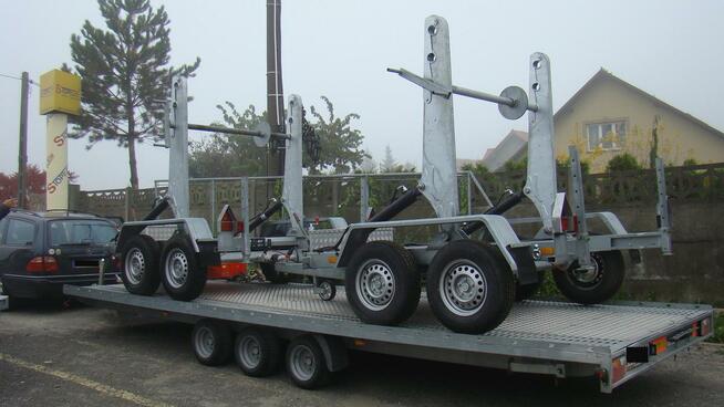 Przyczepa do transportu Kabli - hydrauliczna