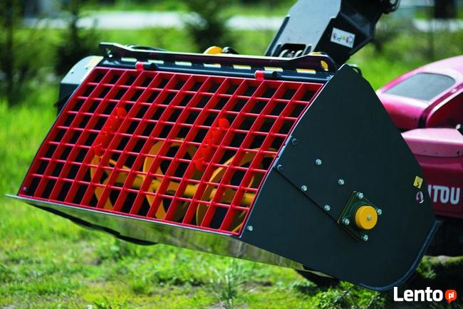 Mieszalnik łyżka do betonu seria MT-120 napęd hydrauliczny