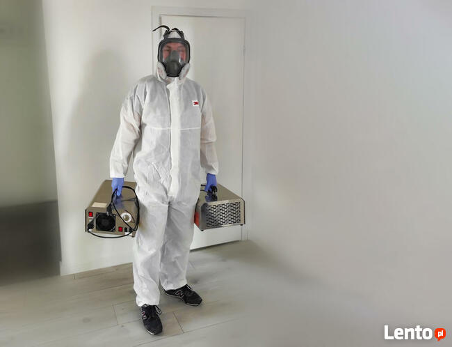 Ozonowanie pomieszczeń, zamgławianie ULV, dezynfekcja.