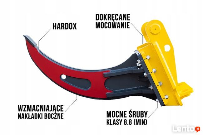 Zrywak do korzeni jednoramienny model ZRK-01