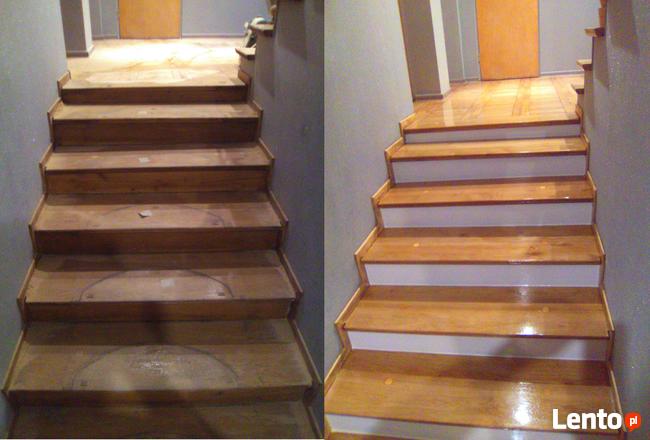 CYKLINOWANIE PODŁÓG - RENOWACJA SCHODÓW