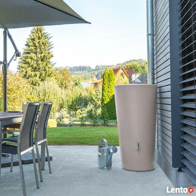 Dekoracyjne zbiorniki na deszczówkę