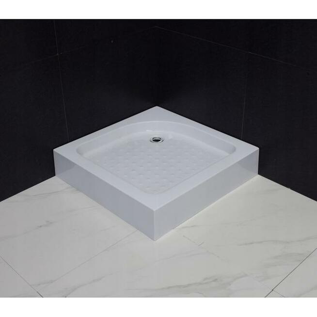 Kabina prysznicowa kwadratowa MEXEN RIO 90x90 cm + Brodzik