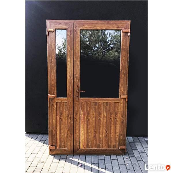 Nowe Drzwi PCV 140x210 Złoty Dąb