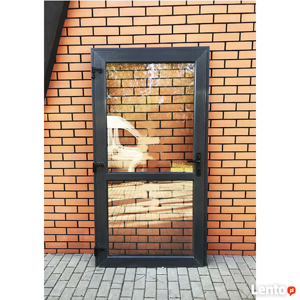 Nowe Drzwi PCV 110x210 Antracyt