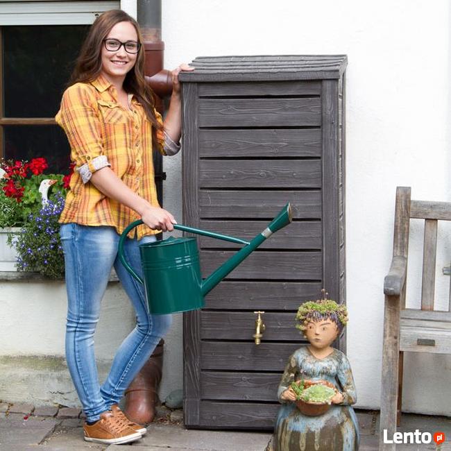 Dekoracyjne zbiorniki na deszczówkę