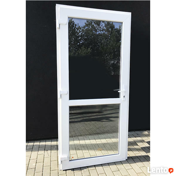 Drzwi PCV 110x210 Białe