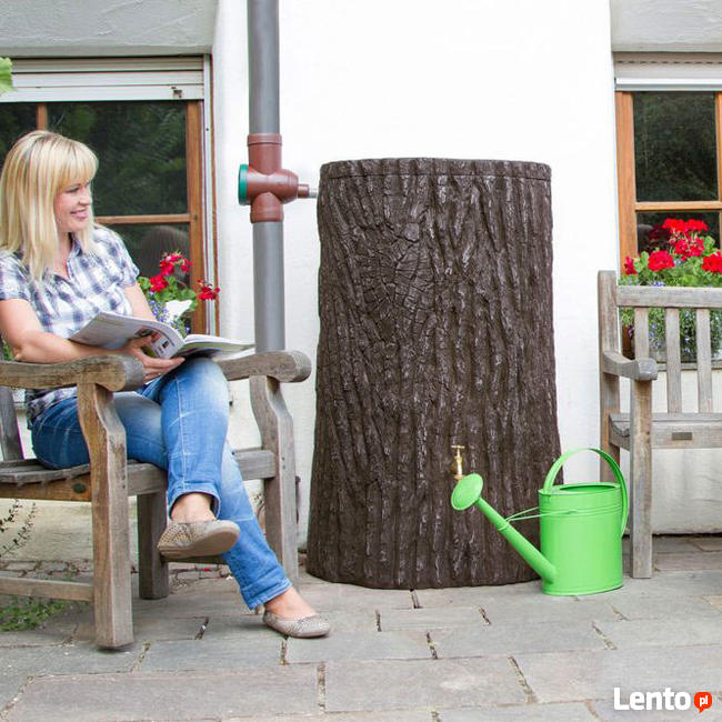 Dekoracyjne zbiorniki na deszczówkę