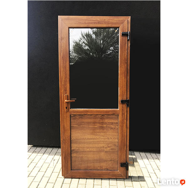 NOWE DRZWI PCV 100X210 ZŁOTY DĄB