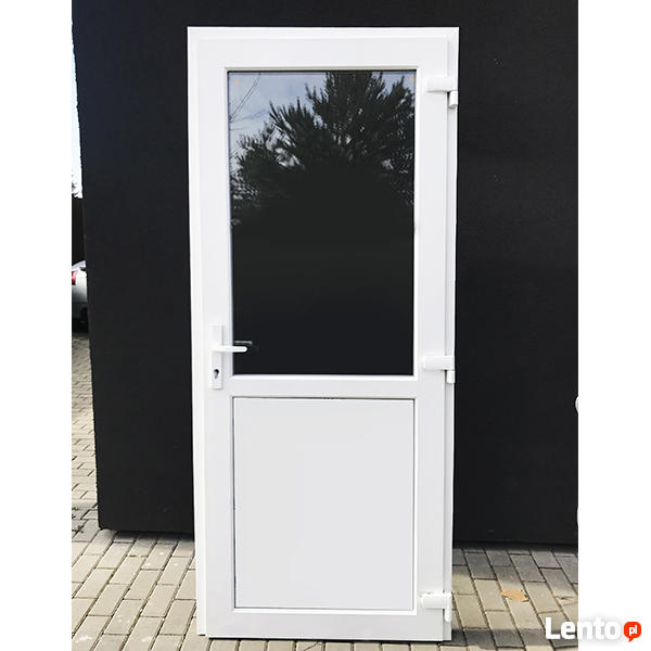 Nowe Drzwi PCV 110x210 Białe