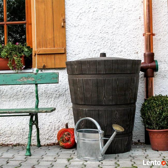 Dekoracyjne zbiorniki na deszczówkę