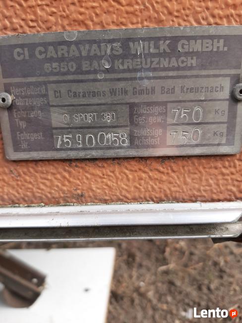 Przyczepa campingowa Wilk Sport 380
