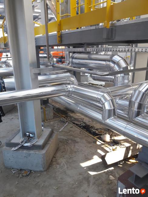 Szukamy zlecen, oblachowanie kanałów wentylacyj i rurociągów