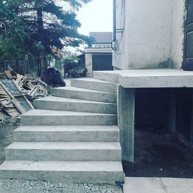 Schody betonowe