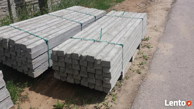 Tanie słupki betonowe ogrodzeniowe / Kar-Group Ełk