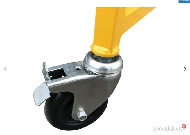 Podnośnik płyt GK/OSB- maks. wys. 4,0 m-rozkładany - wynajem