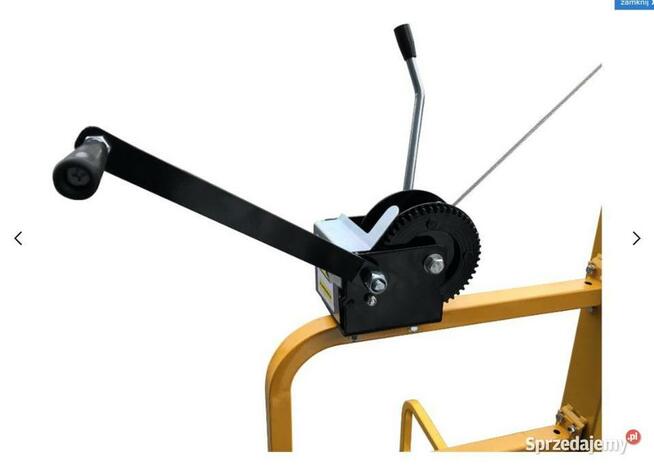 Podnośnik płyt GK/OSB- maks. wys. 4,0 m-rozkładany - wynajem