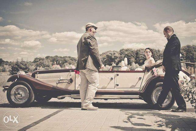 Samochód na wyjątkową uroczystość, na sesję zdjęciową