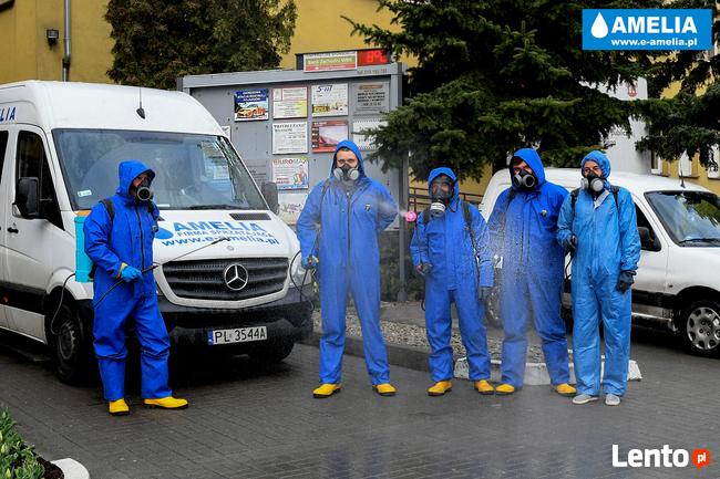 Dezynfekcja Ozonowanie Lampa UV Dezodoracja pomieszczeń 24h