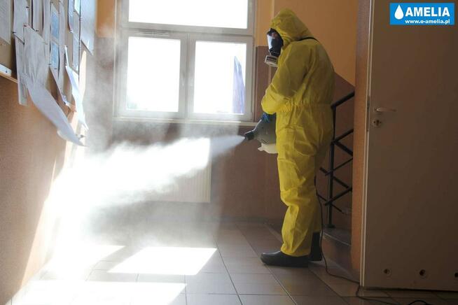 Dezynfekcja Ozonowanie Lampa UV Dezodoracja pomieszczeń 24h