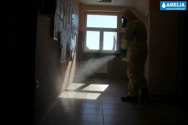 Dezynfekcja Ozonowanie Lampa UV Dezodoracja pomieszczeń 24h