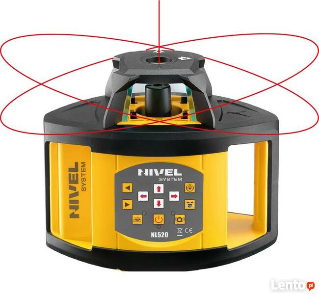 Niwelator laserowy Nivel System NL520 + statyw + łata
