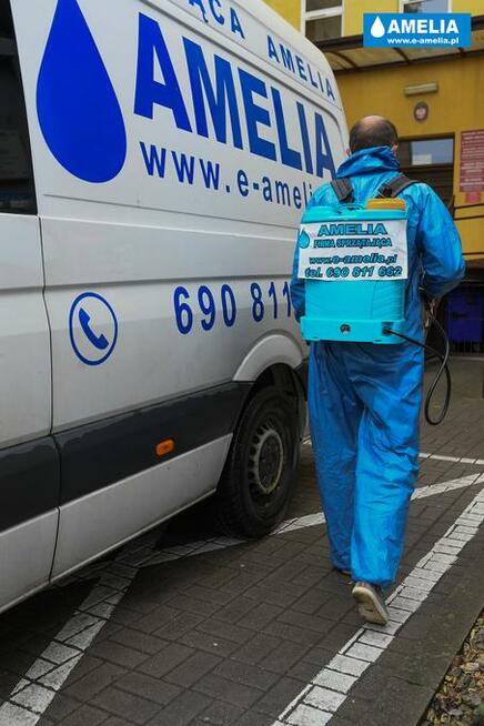 Dezynfekcja Ozonowanie Lampa UV Dezodoracja pomieszczeń 24h