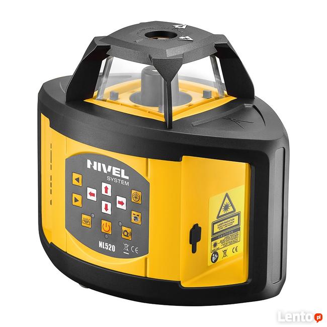Niwelator laserowy Nivel System NL520 + statyw + łata