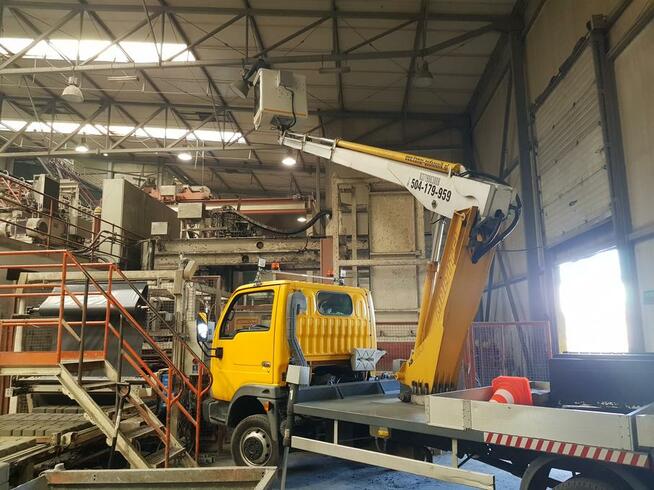 Podnośnik koszowy do 3,5 t , Wynajem zwyżki Kraków