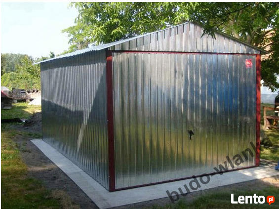 GARAŻ BLASZAK BLASZANY BLASZANE GARAŻE WIATA HALA BLASZAKI