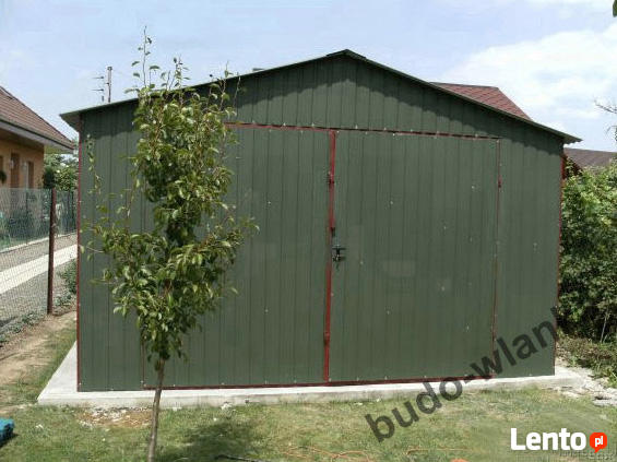 GARAŻ BLASZAK BLASZANY BLASZANE GARAŻE WIATA HALA BLASZAKI