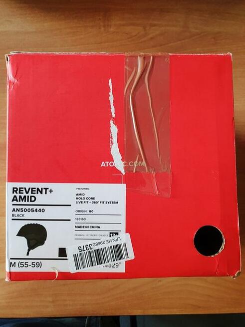 Sprzedam kask Atomic Revent+ AMID, rozmiar M (55-59cm), NOWY