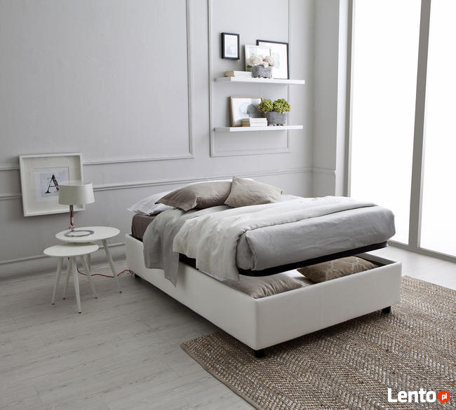 Super oferta! łóżko z materacem 120x200 + pojemnik