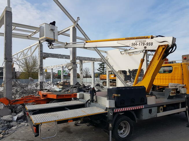 Podnośnik koszowy do 3,5 t , Wynajem zwyżki Kraków