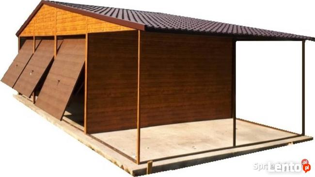 GARAŻ BLASZAK BLASZANY BLASZANE GARAŻE WIATA HALA BLASZAKI