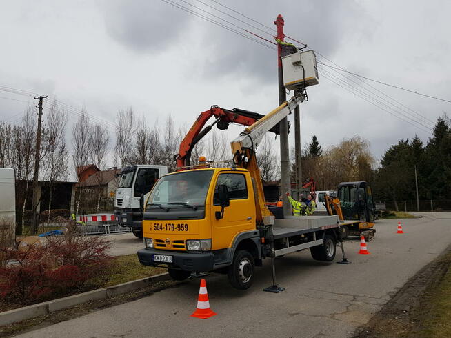 Podnośnik koszowy do 3,5 t , Wynajem zwyżki Kraków