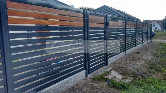 Brama Skrzydłowa PROFILOWA 1,50m KOLOR PALISADA