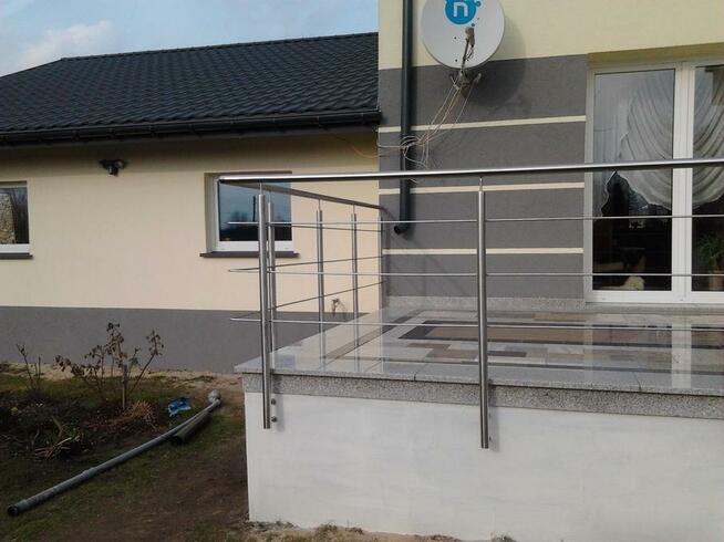 Balustrady ze stali nierdzewnej poręcze barierki balustrada