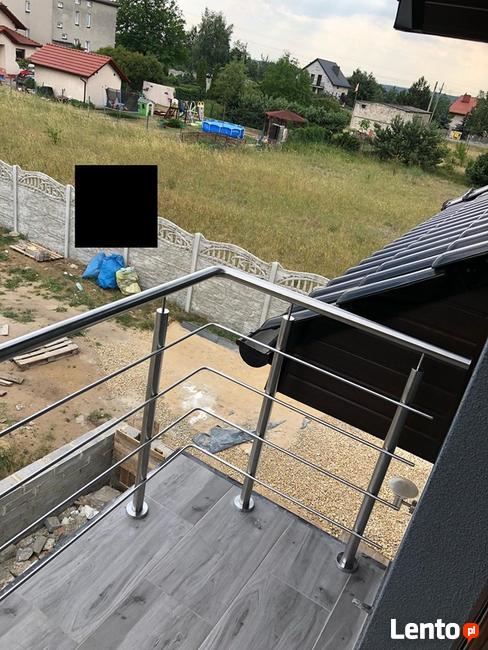 Balustrady ze stali nierdzewnej poręcze barierki balustrada