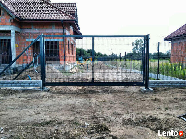 Furtka Bramka Panelowa Komplet 1,70x1,00m