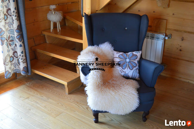 SKÓRA OWCZA NATURALNA BIAŁA Kręcony Włos PRODUCENT