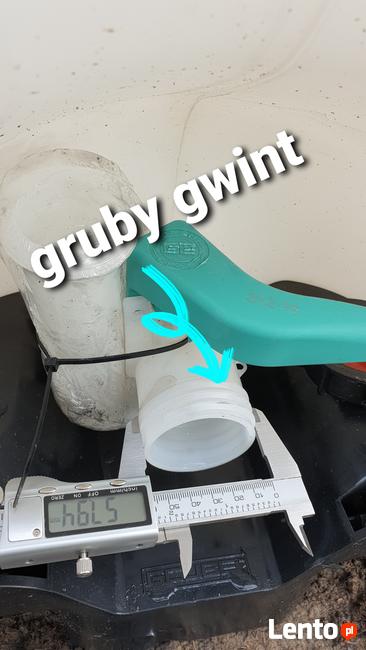 ŁĄCZNIK zbiorników 1000L IBC Mauser