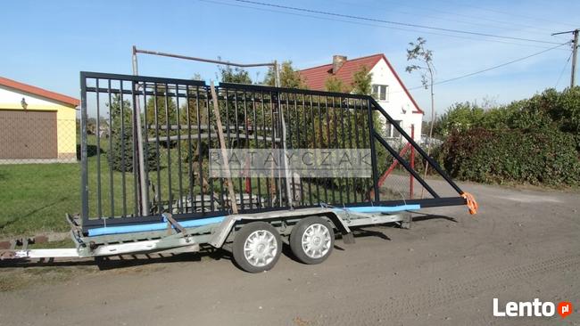 Brama przesuwna PROFILOWA 1,70x4,00m PALISADA